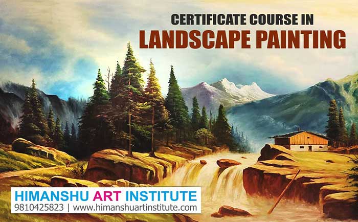 Online Certificate Course in Landscapes Painting, Landscapes Painting Course