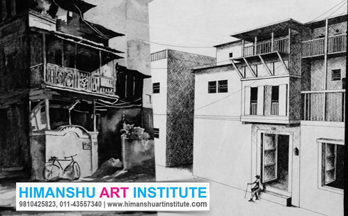 Perspective Drawing Classes in Delhi