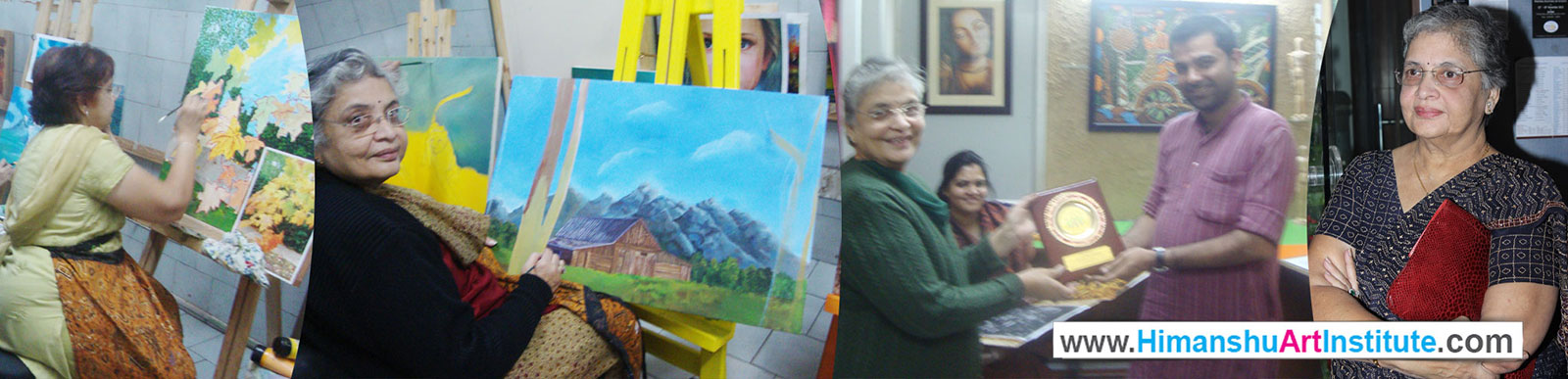 Painting of Dr Pratima Sharda, Painting Classes in Delhi