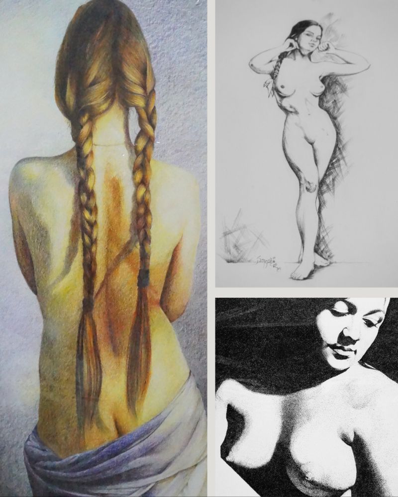 figure study artwork, charcoal figure drawing, anatomy art sketch, realistic charcoal art, life drawing artwork, monochrome figure art, expressive sketch art, fine arts portfolio, handmade charcoal dr, Expressive Figure Study & Charcoal Artwork Collection