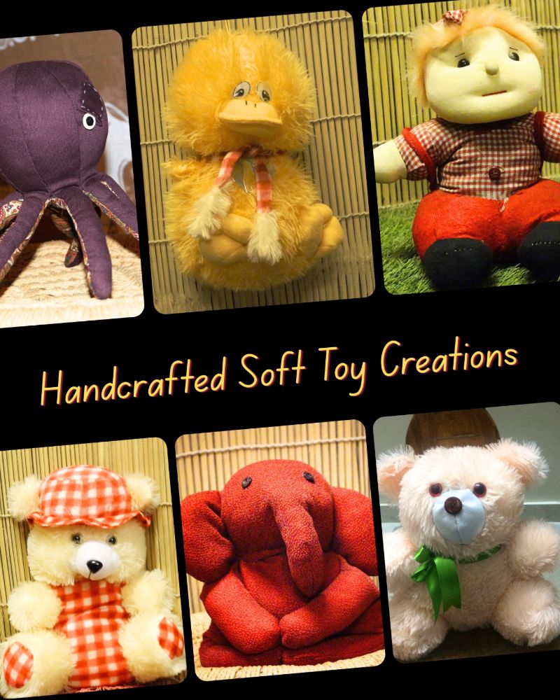 soft toy making, handmade soft toys, stuffed toy craft, plush toy art, teddy bear handmade, fabric craft art, creative soft toys, handmade plushies, toy making workshop, soft toy design, DIY stuffed t, Handcrafted Soft Toy Creations